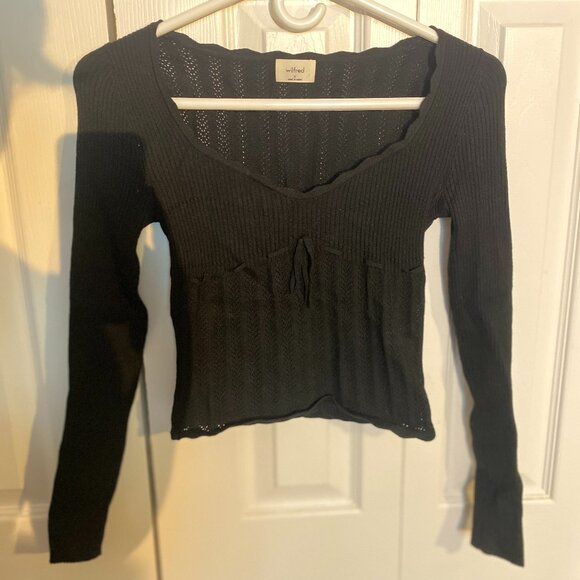 Aritzia Sweaters - Black Wilfred Soloist Sweater